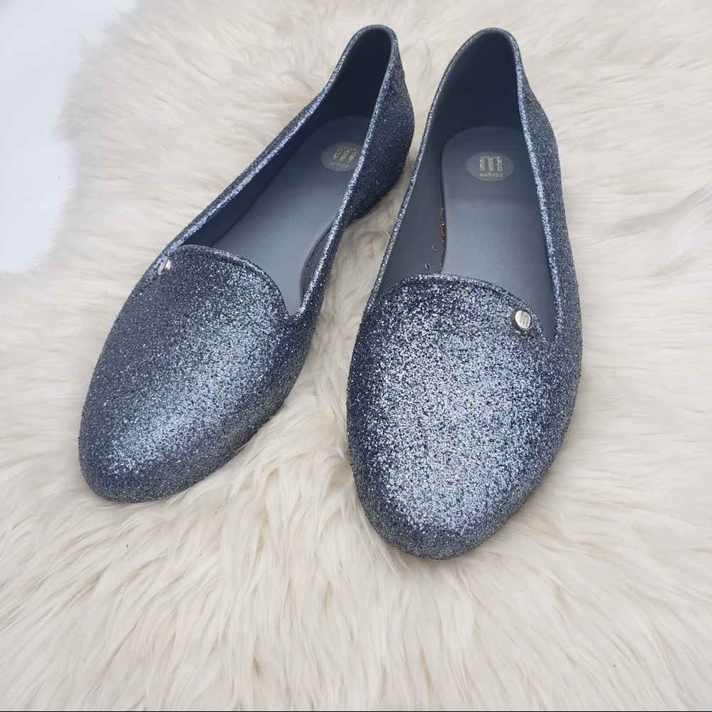 Melissa Virtue Special Glitter Shoe Flats Loafers